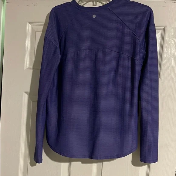 Women's Purple Calla Long Sleeve Top - Picture 3 of 6